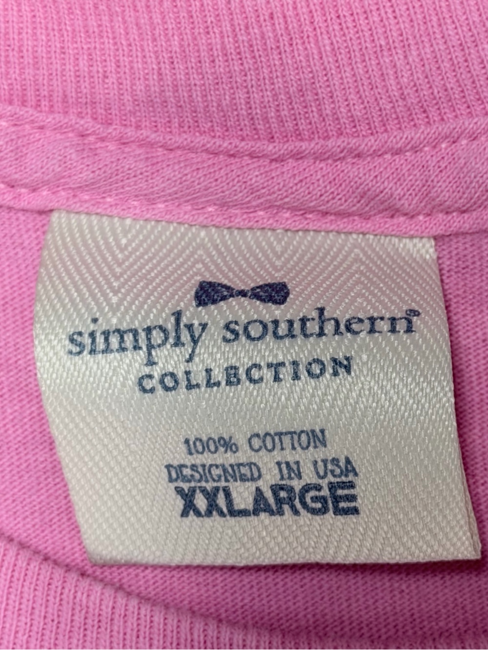 Simply Southern Pink Sweet Tea & Jesus LS Graphic Tee XXL - Picture 5 of 15